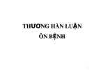 Bài giảng Thương hàn luận ôn bệnh