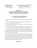 Nghị quyết số: 21/2013/NQ-HĐND