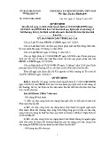 Quyết định số: 39/2015/QĐ-UBND