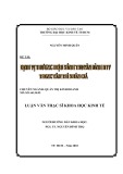 Luận văn Thạc sỹ Khoa học Kinh tế: Định vị thương hiệu kênh truyền hình HTV trong tâm trí khán giả