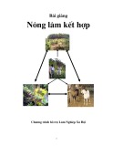 Bài giảng Nông lâm kết hợp