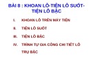 Bài giảng Thực hành tiện: Bài 8 – ĐH Sư phạm Kỹ thuật TP. HCM