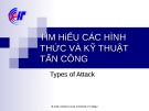 Bài giảng Tìm hiểu các hình thức và kỹ thuật tấn công (Types of Attack)