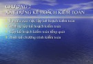 Bài giảng Chương 2: Xây dựng kế hoạch kiểm toán