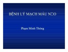 Bài giảng Bệnh lý mạch máu não - Phạm Minh Thông