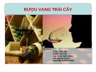 Bài thuyết trình: Rượu vang trái cây