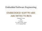 Embedded software enggineering: Embedded softwarearchitectures