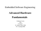 Embedded software enggineering: Advanced harware fundamentals