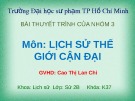 Bài thuyết trình: Phong trào Thái Bình Thiên Quốc