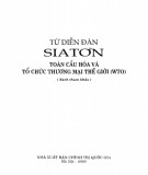 Toàn cầu hóa và tổ chức thương mại thế giới - Từ diễn đàn Siatơn: Phần 2