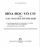 Giáo trình Hóa học vô cơ (Tập 1: Các nguyên tố phi kim): Phần 2