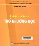 Giáo trình Thổ nhưỡng học: Phần 1