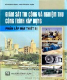 Phần Lắp đặt thiết bị - Giám sát thi công và nghiệm thu công trình xây dựng: Phần 1