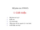 Bài giảng Hệ phân tán (NW605): Giới thiệu