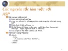 Bài giảng ASP 2 - TS. Trương Diệu Linh