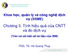 Bài giảng Khoa học, quản lý và công nghệ dịch vụ (SSME): Chương 3 - PGS.TS. Hà Quang Thụy