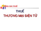 Bài giảng Thuế thương mại điện tử