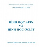 Giáo trình Hình học Afin và Hình học Ơclít: Phần 2