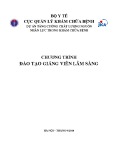 Chương trình đào tạo giảng viên lâm sàng