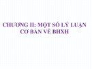 Bài giảng Chương 2: Một số lý luận cơ bản về BHXH