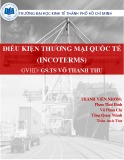 Bài tiểu luận: Điều kiện thương mại quốc tế (Incoterms)