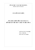 Sáng kiến kinh nghiệm: Ứng dụng phần mềm Crocodile ICT hỗ trợ cho việc dạy và học Tin học lớp 11