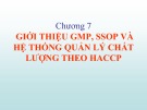 Bài giảng Vệ sinh an toàn thực phẩm: Chương 7 - TS. Đàm Sao Mai