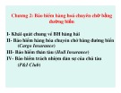 Bài giảng Chương 2: Bảo hiểm hàng hóa chuyên chở bằng đường biển