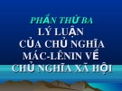 Bài giảng Những nguyên lý cơ bản của Chủ nghĩa Mác-Lênin: Chương 7 - ThS. Nguyễn Thị Huệ