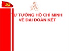 Bài giảng Tư tưởng Hồ Chí Minh - Bài 8: Tư tưởng Hồ Chí Minh về đại đoàn kết dân tộc