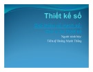 Bài giảng Thiết kế số: Chương 2 (Phần 5) - TS. Hoàng Mạnh Thắng (ĐH Bách khoa Hà Nội)