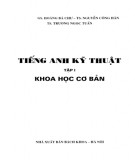 Tập 1: Khoa học cơ bản - Tiếng Anh kỹ thuật (Tập 1): Phần 2