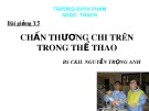 Bài giảng Y5: Chấn thương chi trên trong thể thao