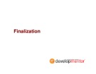 Finalization