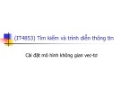 Bài giảng Tìm kiếm và trình diễn thông tin: Bài 12 - TS.Nguyễn Bá Ngọc