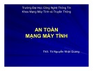 Bài giảng An toàn mạng máy tính: Bài 4 - ThS. Tô Nguyễn Nhật Quang