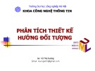 Bài giảng Phân tích thiết kế hướng đối tượng: Bài 4.2 - Vũ Thị Dương