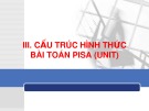 Bài giảng Xây dựng câu hỏi toán PISA: Phần 3 & 4