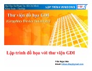 Bài giảng Lập trình Windows: Bài 5 - Trần Ngọc Bảo