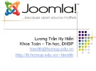 Bài giảng Joomla - Lương Trần Hy Hiến