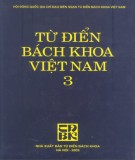 Bách khoa Việt Nam - Từ điển (Tập 3): Phần 1