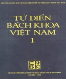 Bách khoa Việt Nam - Từ điển (Tập 1): Phần 2