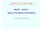 Bài giảng điện tử Toán 1: Bài 8 - TS. Nguyễn Quốc Lân