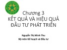 Bài giảng Nguyên lý đầu tư: Chương 3 - Nguyễn Thị Minh Thu