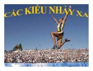 Bài giảng Các kiểu nhảy xa