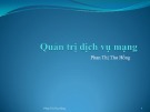 Bài giảng Quản trị mạng: Chương 5 - Phan Thị Thu Hồng