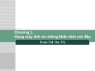 Bài giảng Mạng máy tính: Chương 1 - Đoàn Thị Thu Hà