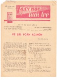 Toán học và tuổi trẻ Số 108 (3/1979)