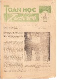 Toán học và tuổi trẻ Số 141 (1/1985)