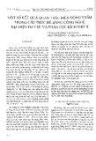 Một số kết quả quan trắc biến động thấm trong cấu trúc đê bằng công nghệ địa điện đa cực và phân cực kích thích